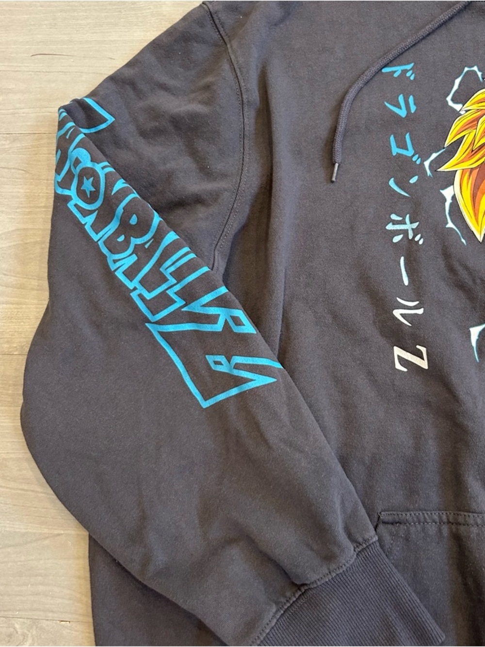 Dragon Ball Z Goku Hoodie 3XL Toei Animation Anime Graphic Pullover Sweatshirt - Picture 4 of 11